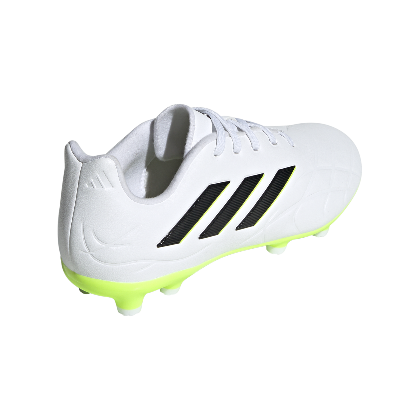 adidas COPA Pure.3 FG Kids Weiss Schwarz Gelb