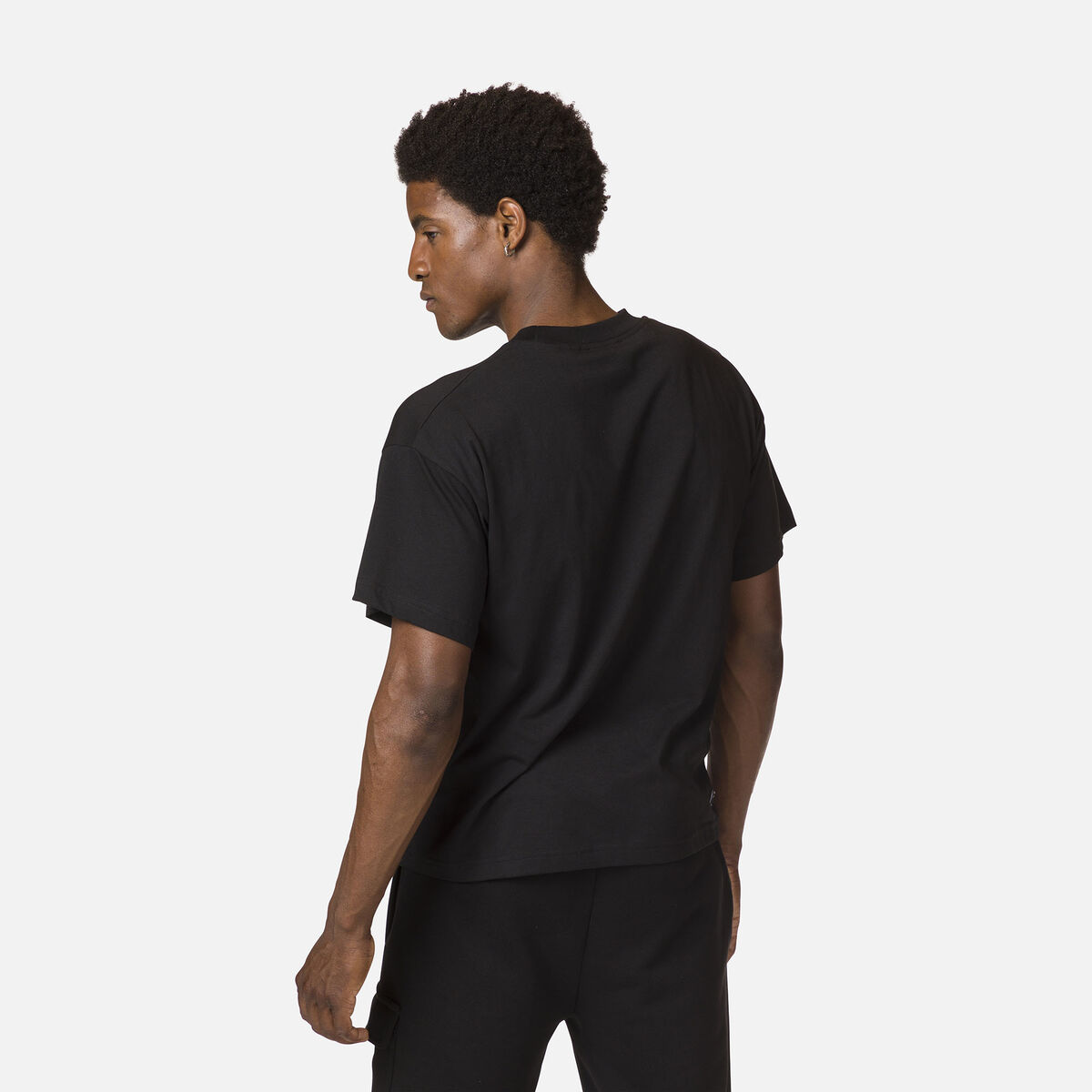 Bequemes Baumwoll-T-Shirt mit Grafikprint für Herren