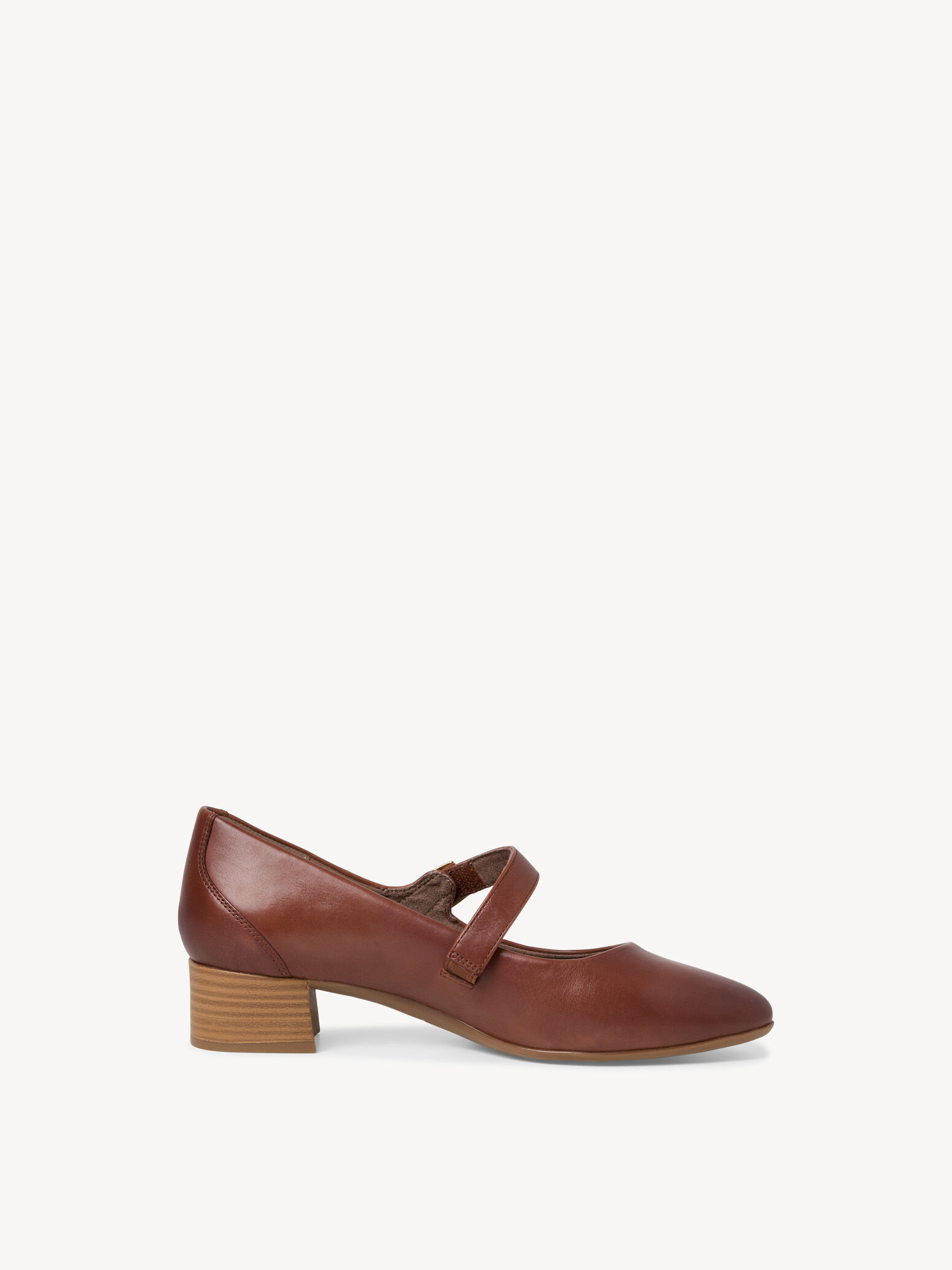 Escarpin en cuir - marron