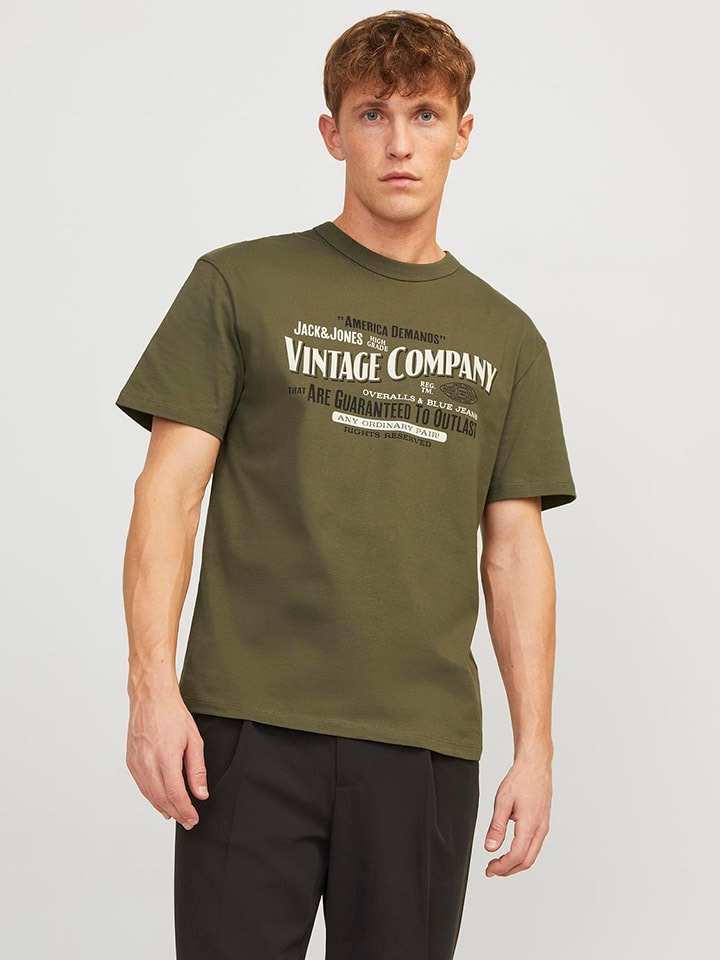 Jack & Jones Shirt in Khaki günstig kaufen