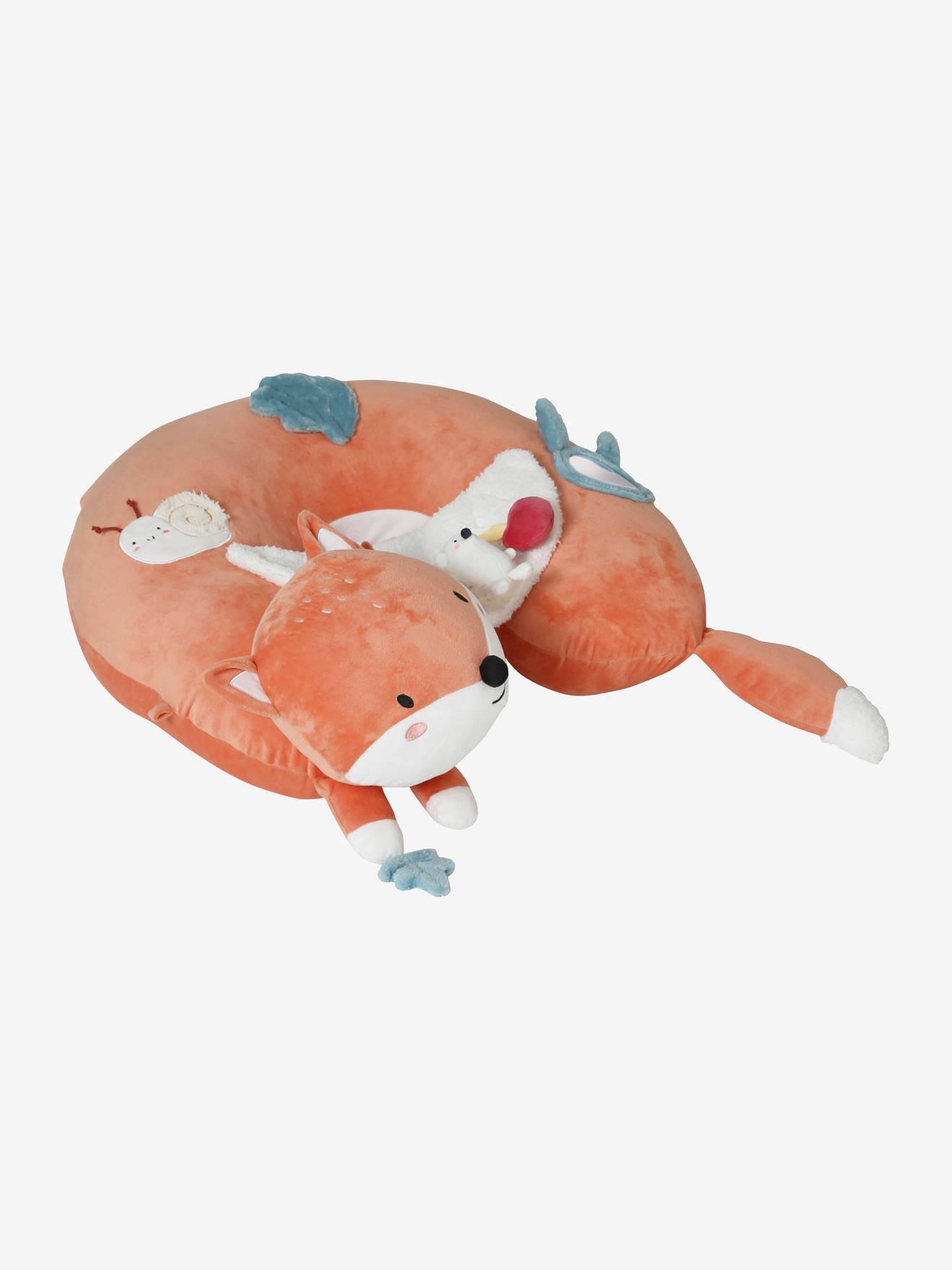 Coussin bébé des découvertes amis de la forêt