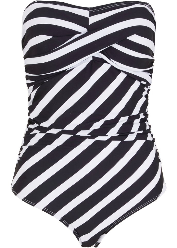 Shape Bandeau Badeanzug leichte Formkraft
