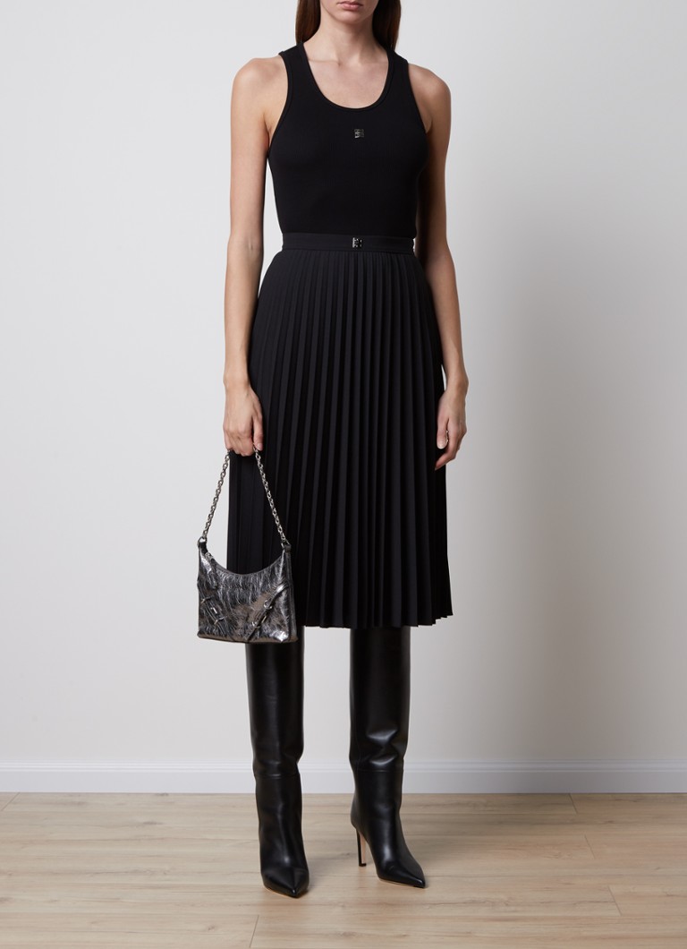 Canotta Givenchy a coste con logo