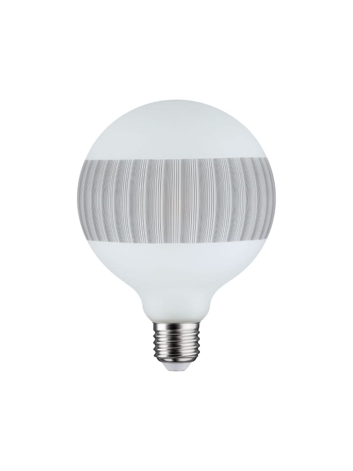 paulmann LED G125 Ringspiegel Schwarz matt liniert E27 G günstig kaufen onesize