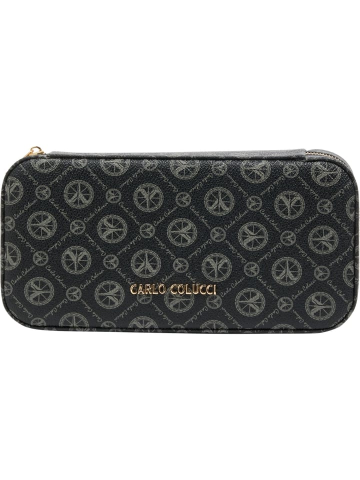 Carlo Colucci Schmucktasche DeGiorgi in Schwarz günstig kaufen onesize