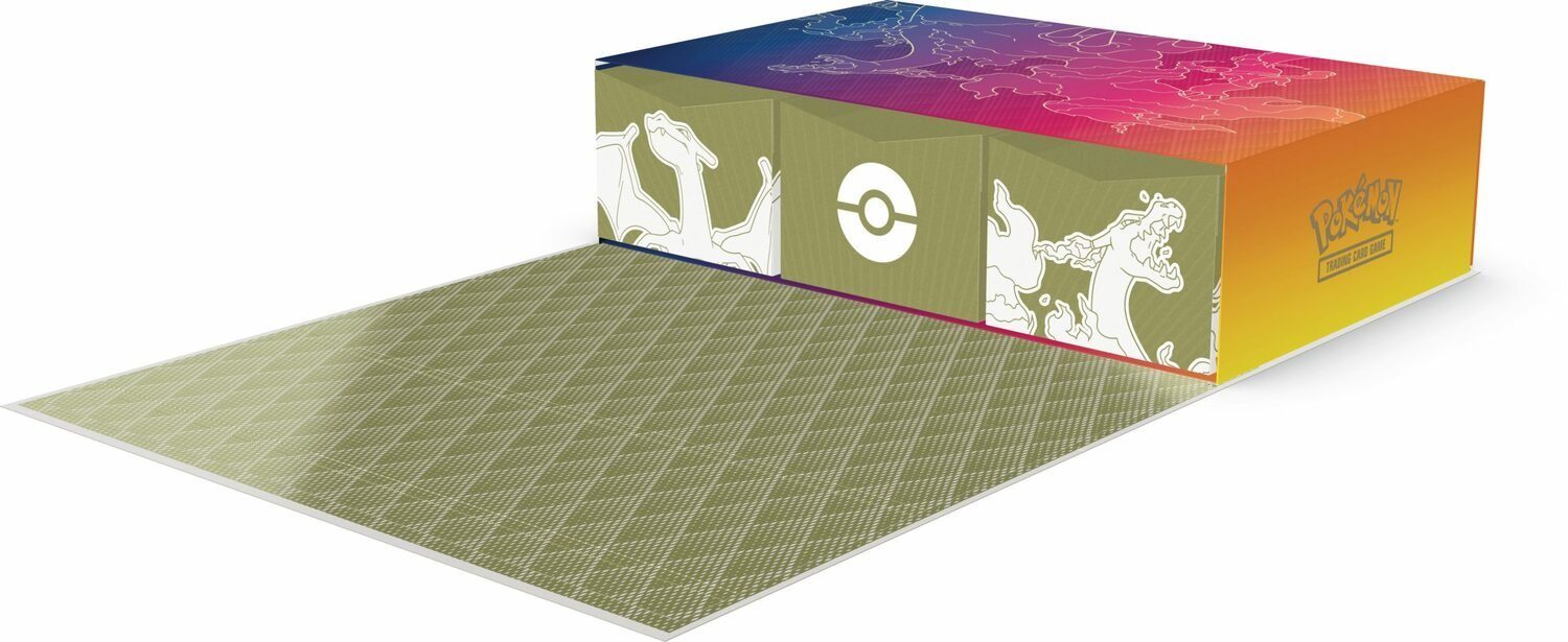 POKÉMON Sammelkarte POKÉMON, Ultra Premium Kollektion Glurak (deutsch) - 16 Boosterpacks