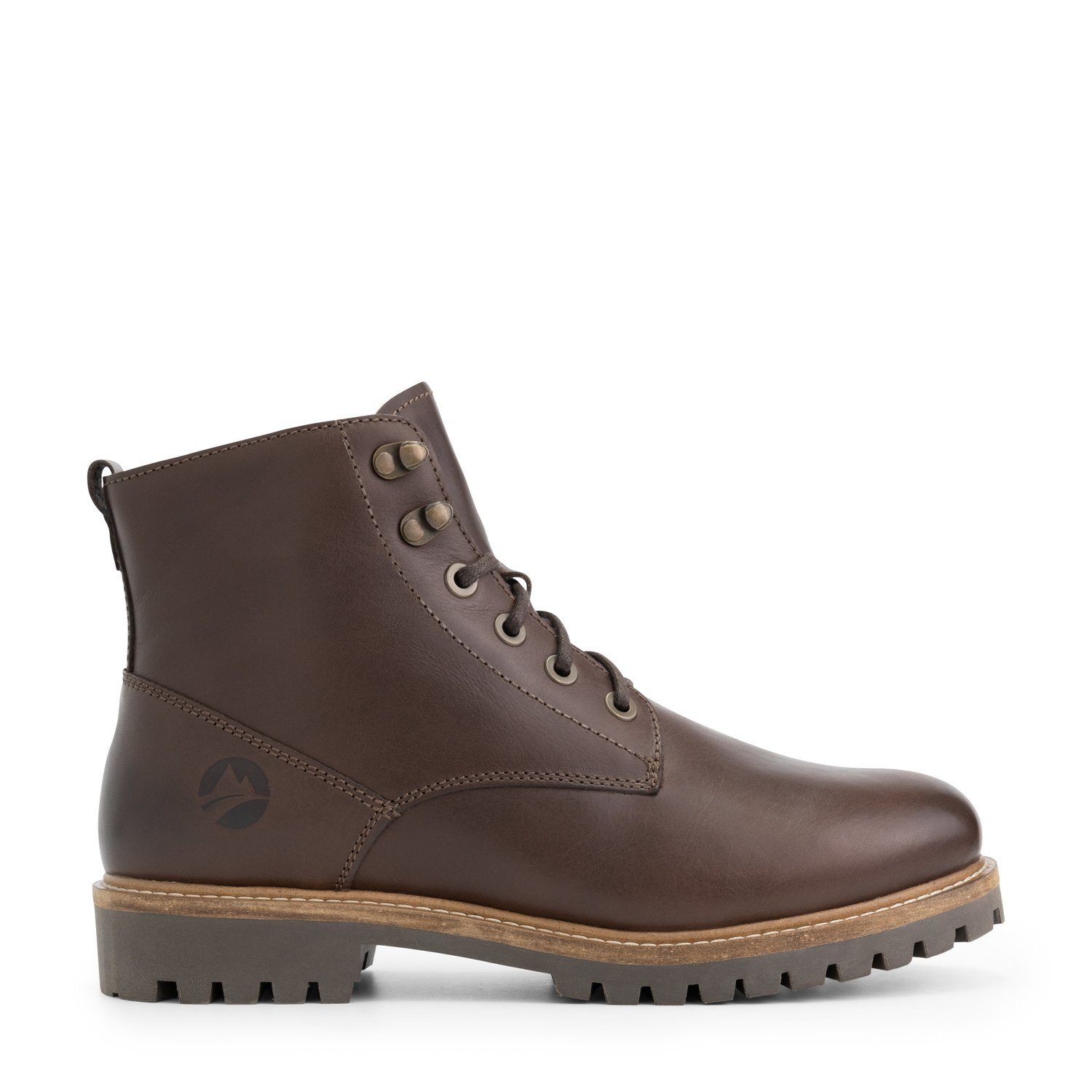 Travelin' Stalon Men Schnürschuh (Schnürsenkel und Reißverschluss) echtes leder