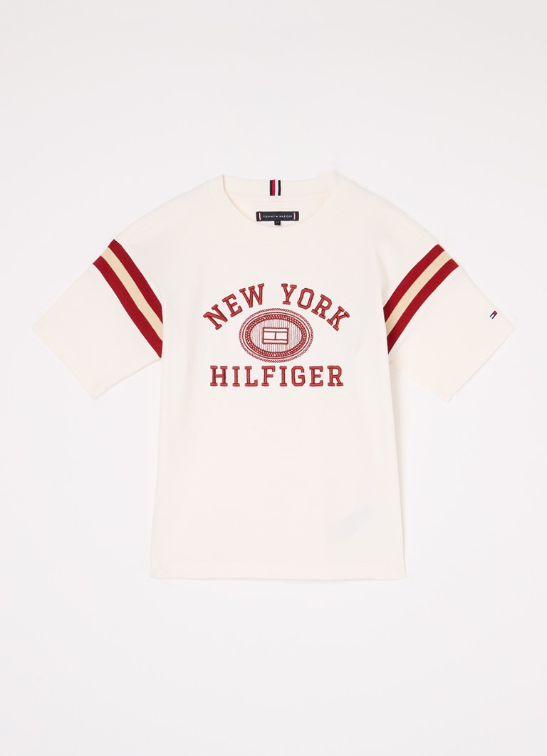 Tricou Tommy Hilfiger cu logo brodat