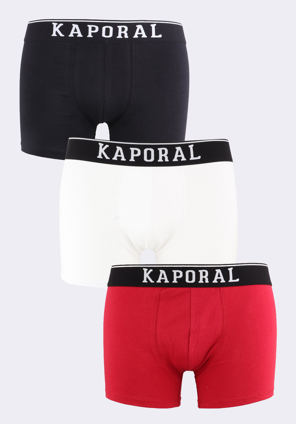 QUADM  Coffret de 3 boxers basiques