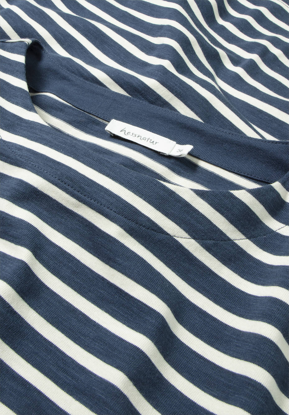 Ringelkleid aus reiner Bio-Baumwolle