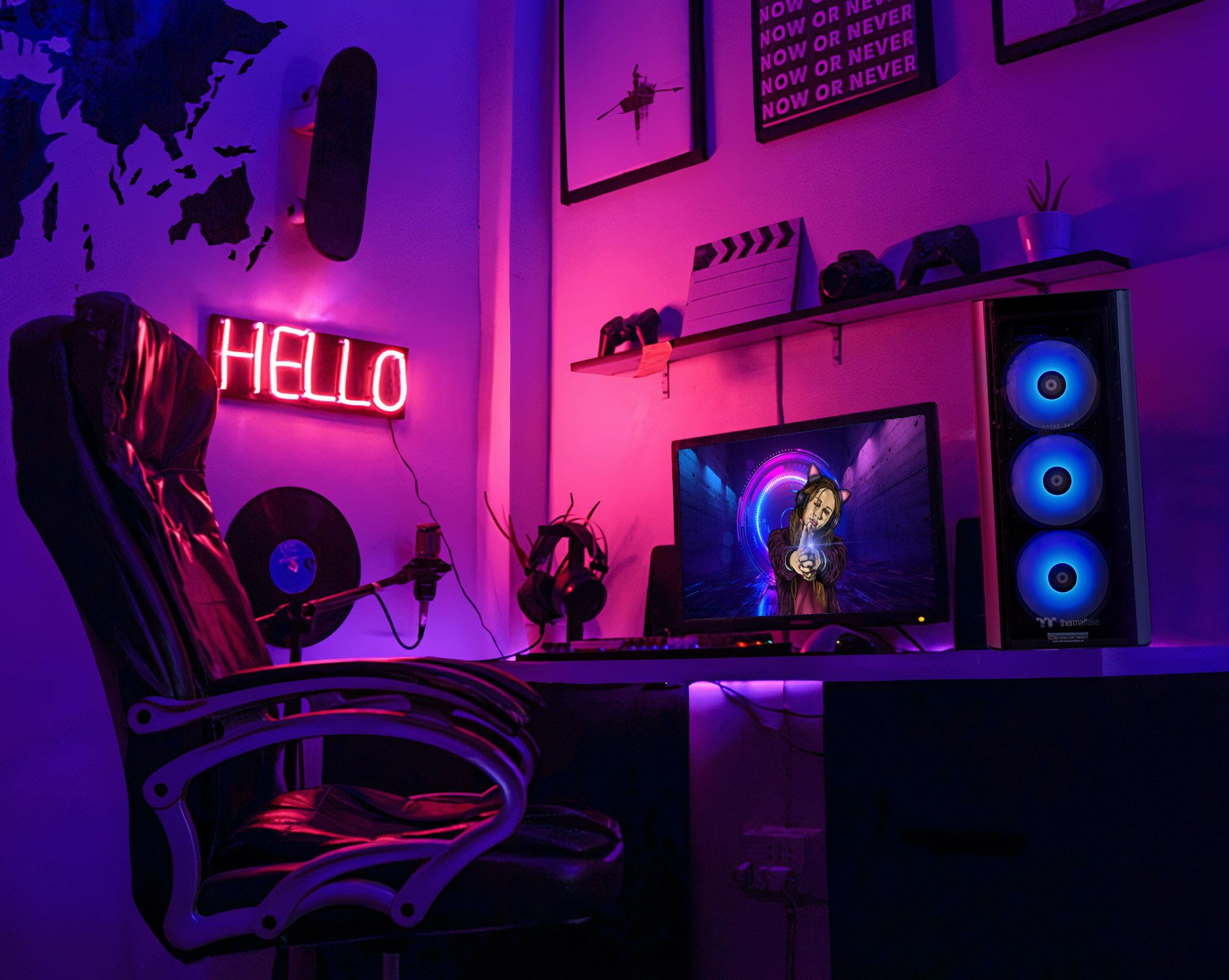 dcl24.de RGB Gaming-PC-Komplettsystem (27,00