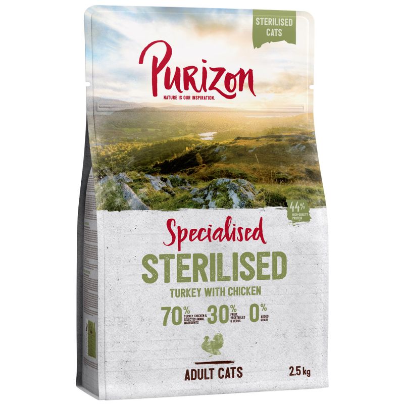Purizon Sterilised Adult Truthahn & Huhn - getreidefrei | bitiba
