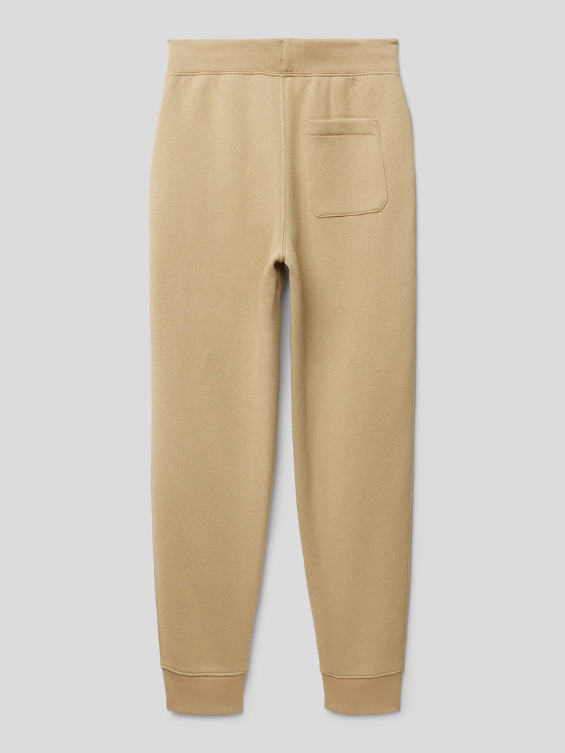 Sweatpants mit elastischem Bund in khaki