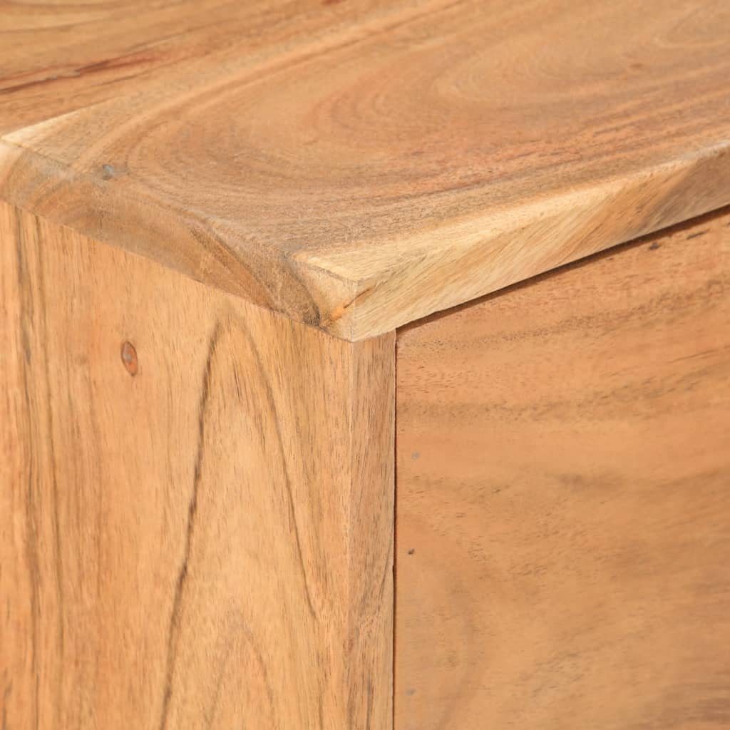 vidaXL Sideboard Sideboard 88x30x73 cm Akazie Massivholz (1 St)