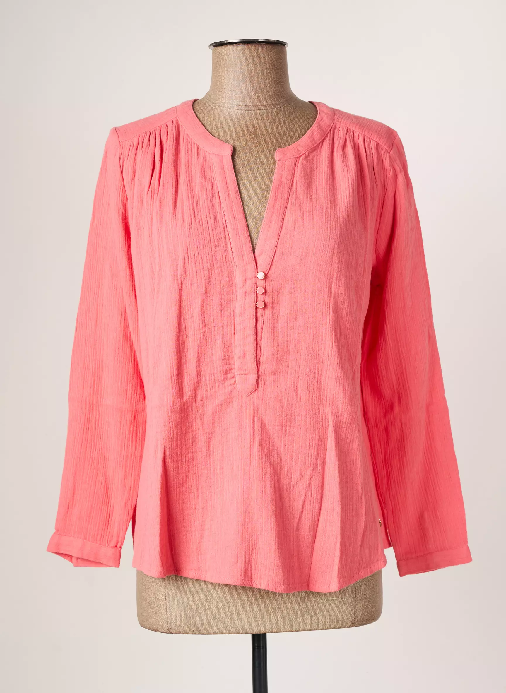 Des Petits Hauts Blouses Femme couleur rose