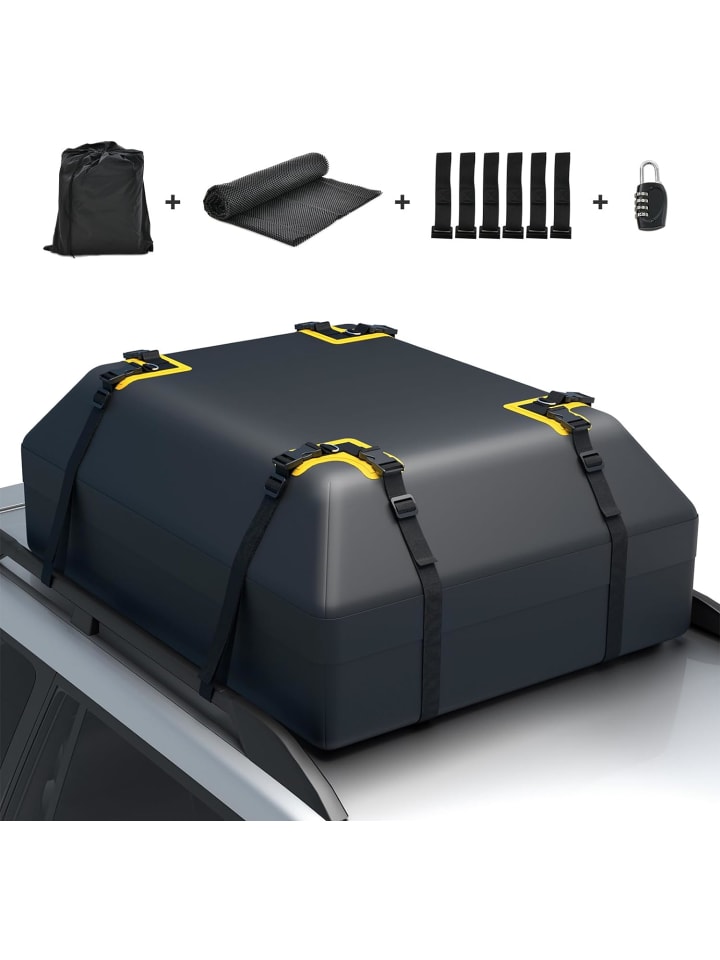 COSTWAY 400L Dachbox für Auto in Schwarz günstig kaufen onesize
