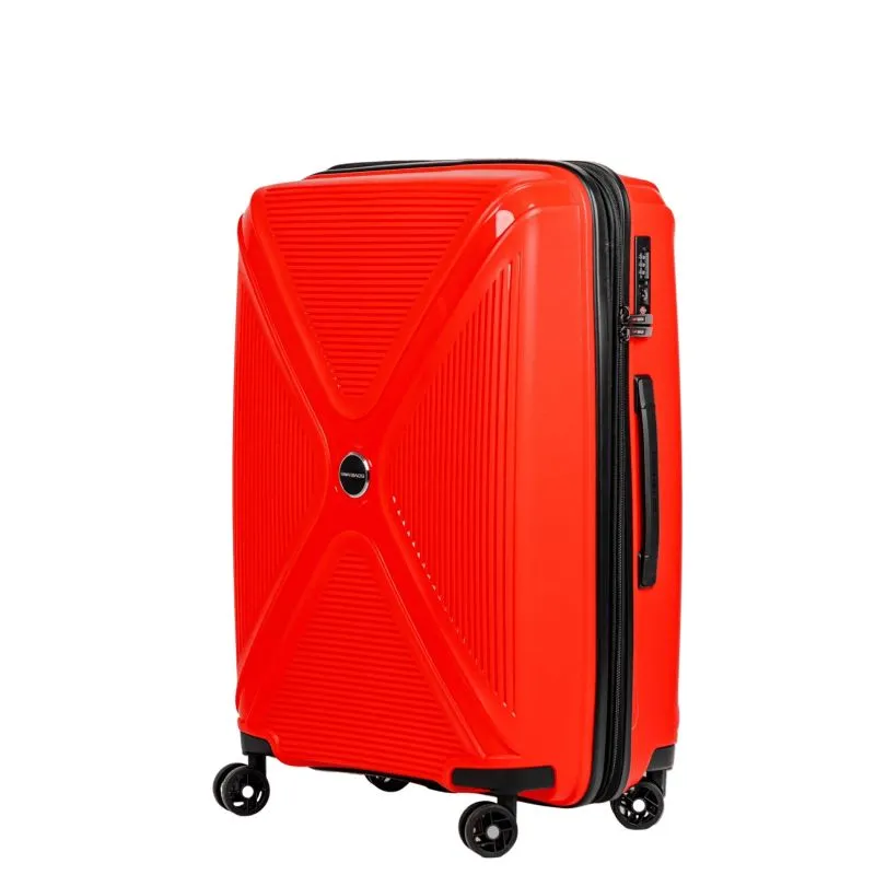 Swiss Bags Cross Trolley M (67 cm) Erweiterbar - Red