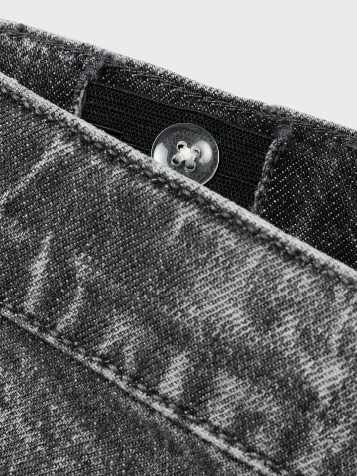 name it Wide Leg Jeanshose NKFROSE WIDE JEANS 9417-TK in dark grey denim günstig kaufen