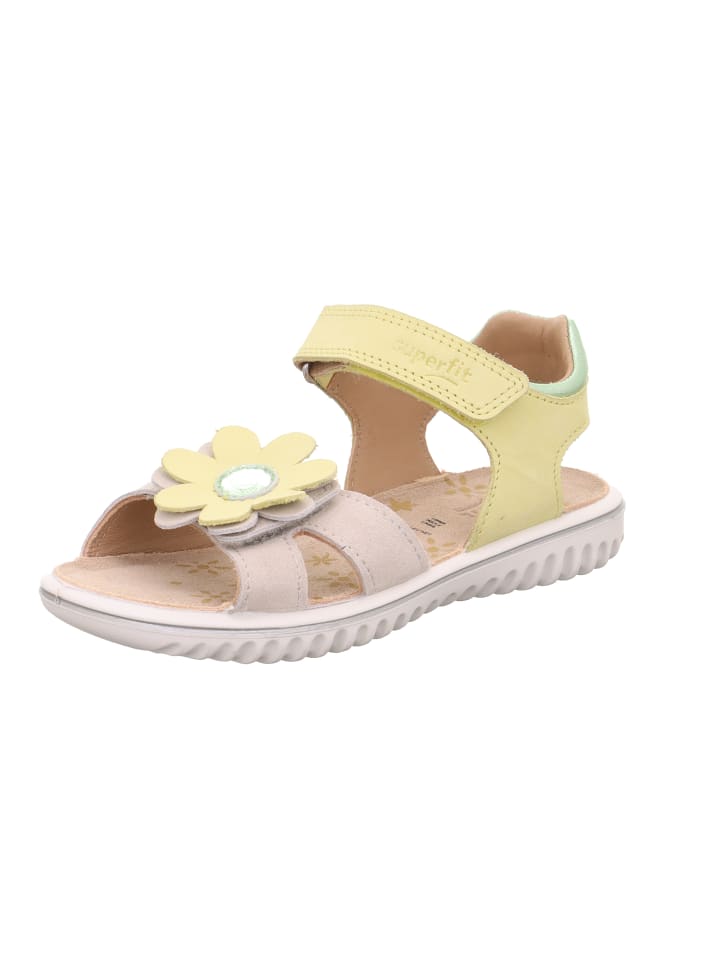 superfit Sandale SPARKLE in Gelb/Weiß günstig kaufen