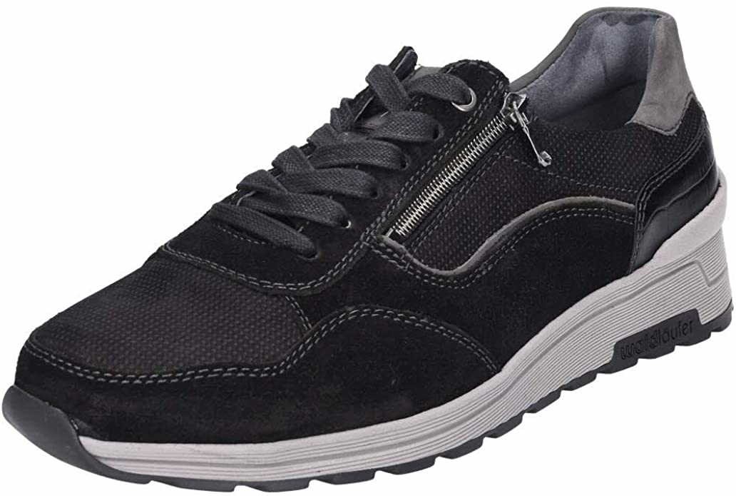 WALDLÄUFER Sneaker schwarz VELOUR BUTHAN COCCO DENV.