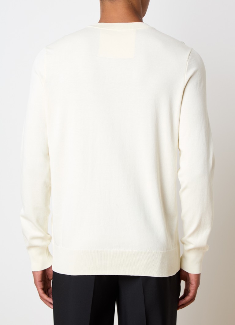 Givenchy Fine-knit pullover with knitted-in logo