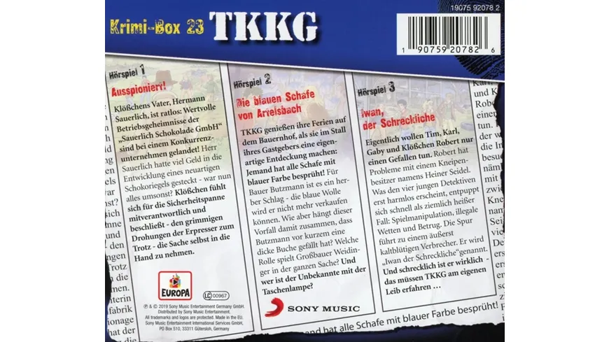 Krimi-Box 23 (Folgen 187,188,189)