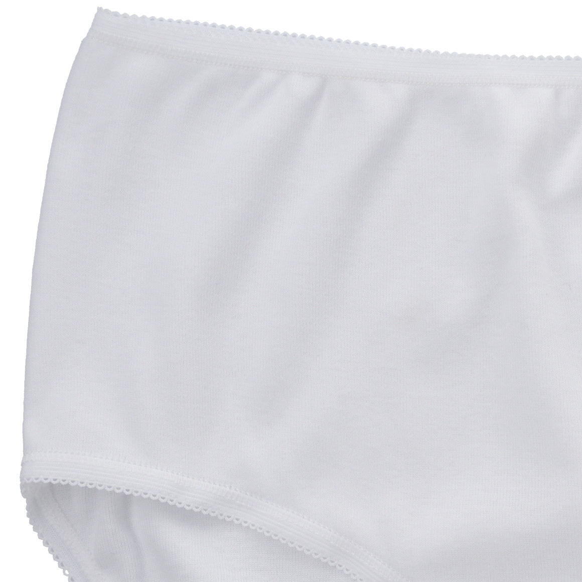 3 Damen Slips mit Mäusezähnchen-Spitze