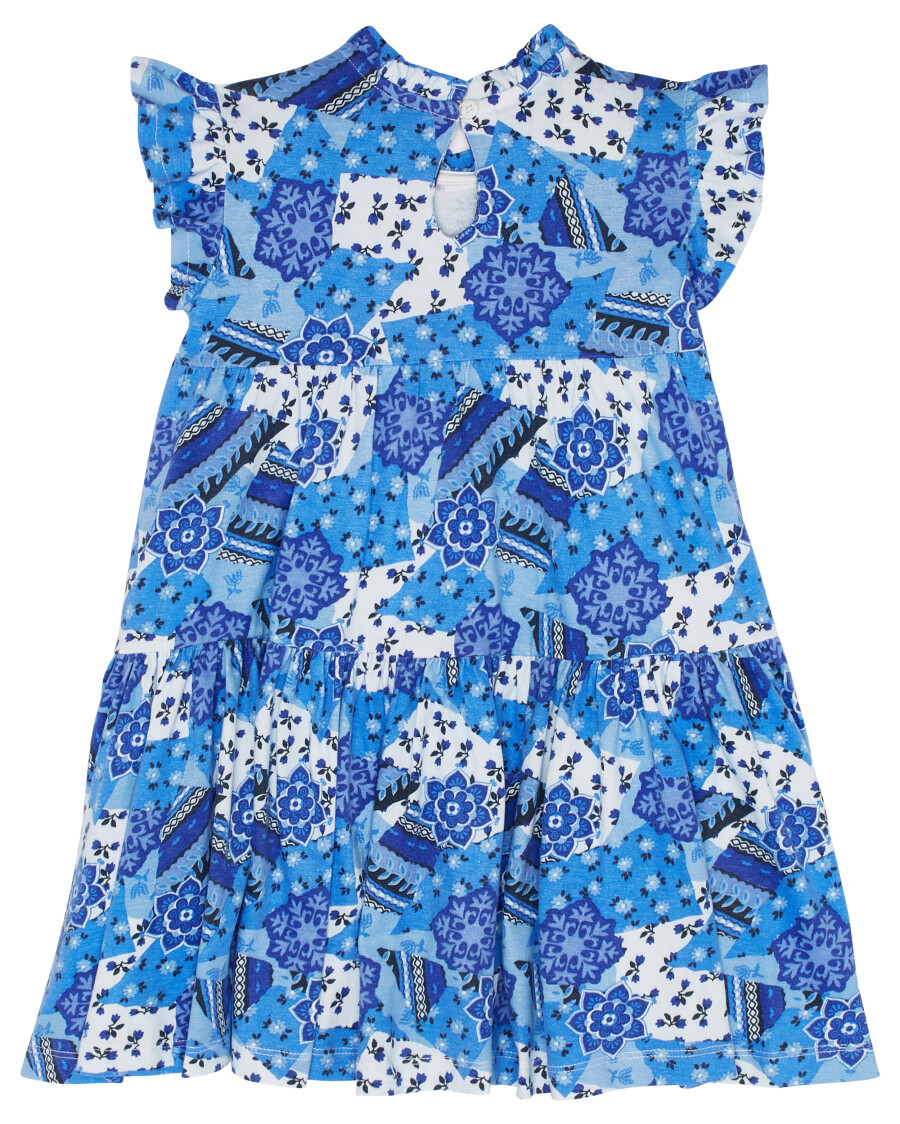 Kleid mit Stufenschnitt