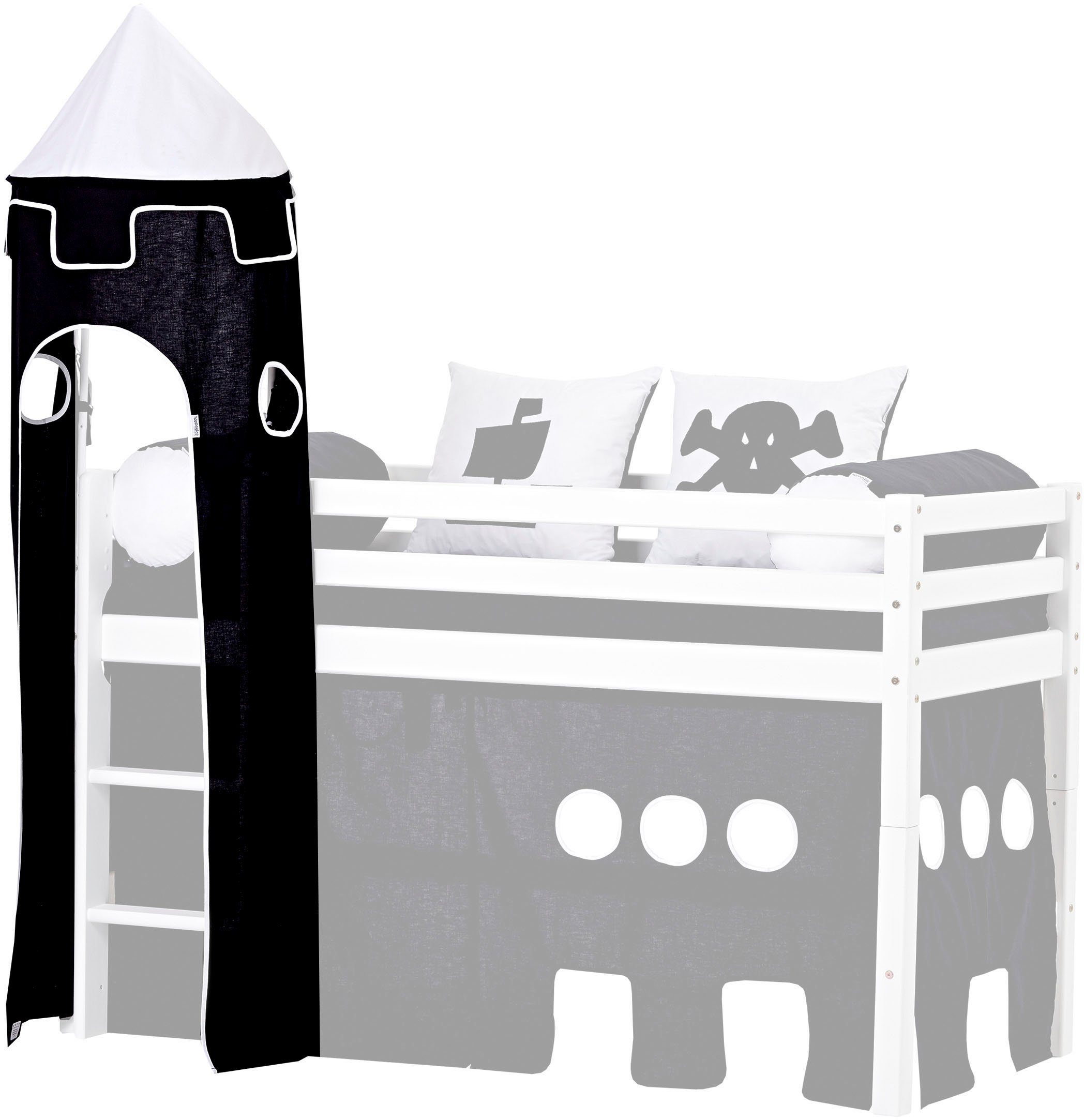 Hoppekids Bettturm Einhorn, Bettturm für Hochbett / Spielbett