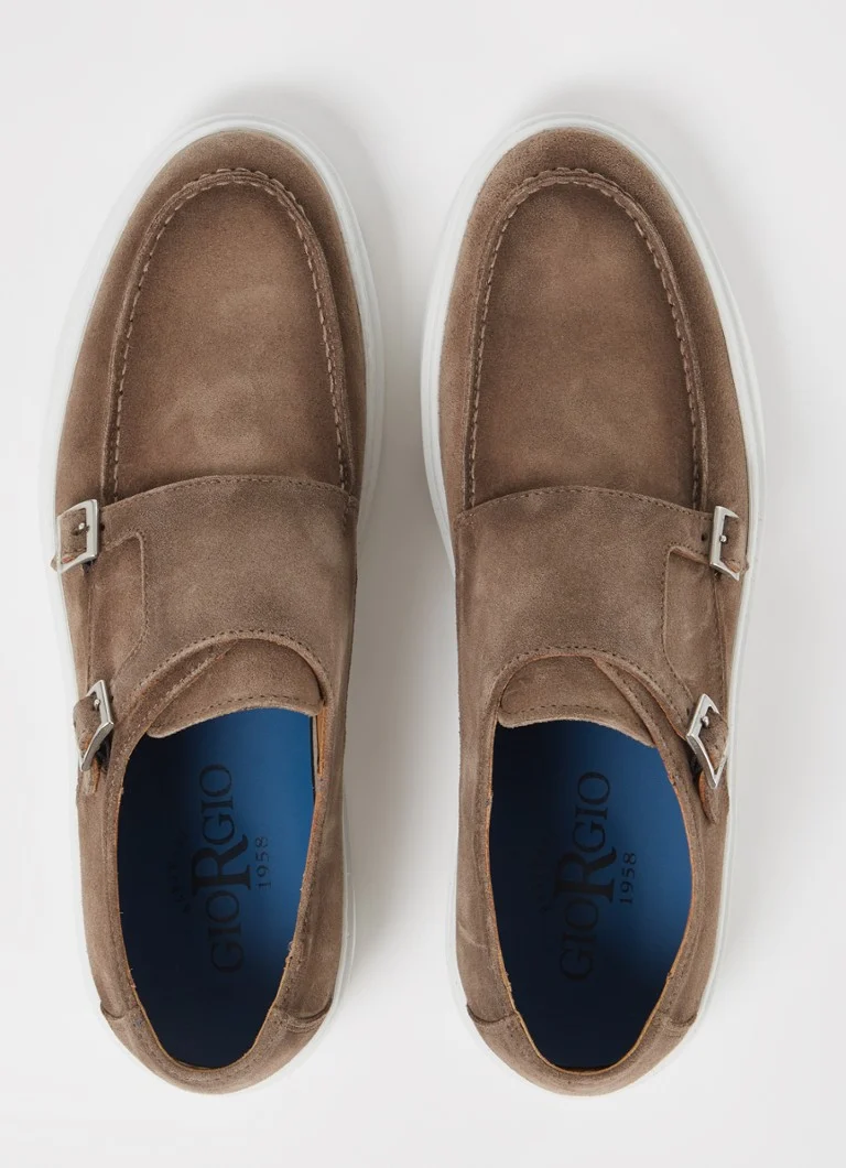 Giorgio Suede Buckle Shoe