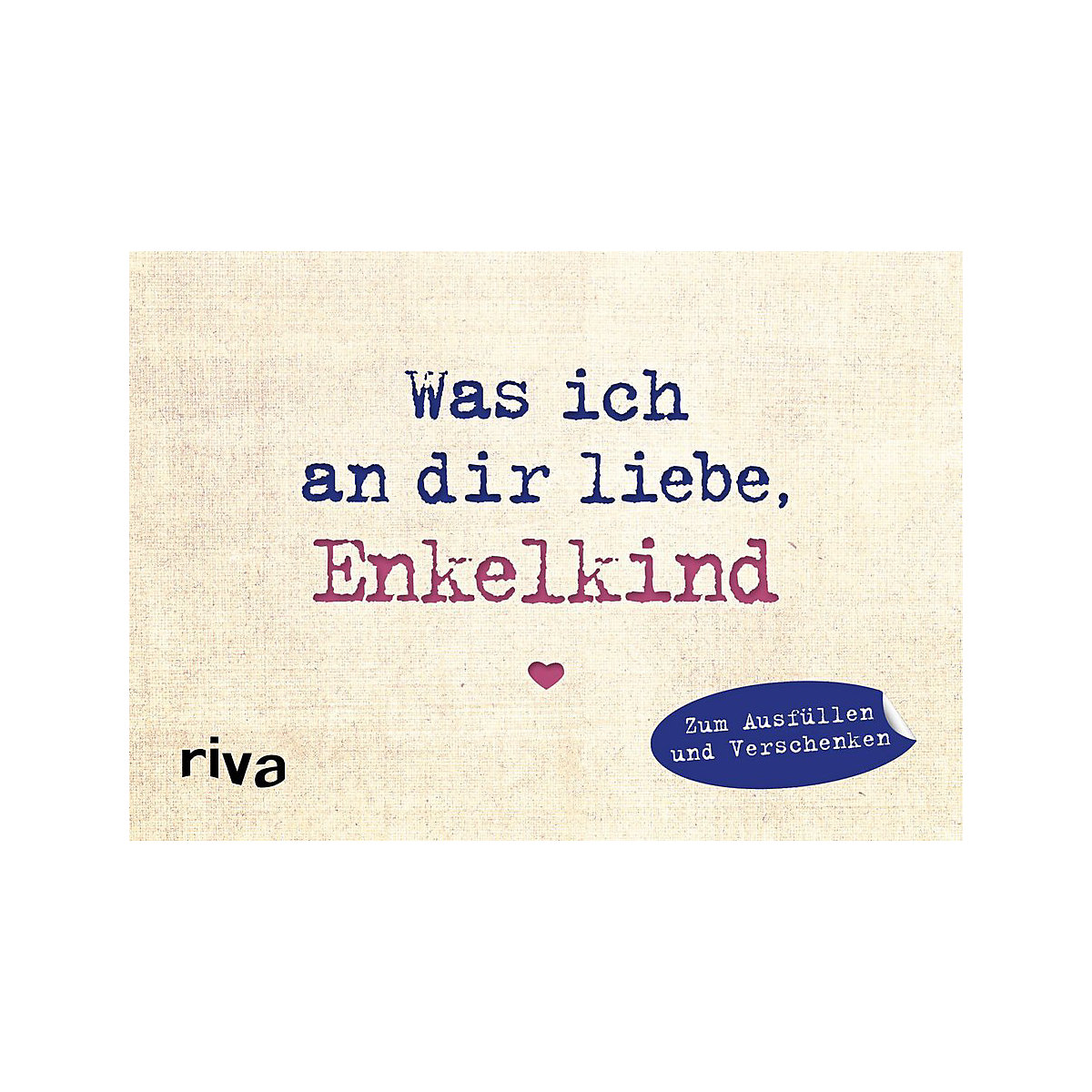 Was ich an dir liebe, Enkelkind - Miniversion