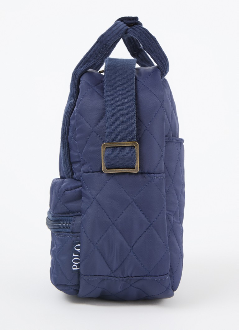 Ralph Laurenin olkalaukku, jossa logobrodeeraus