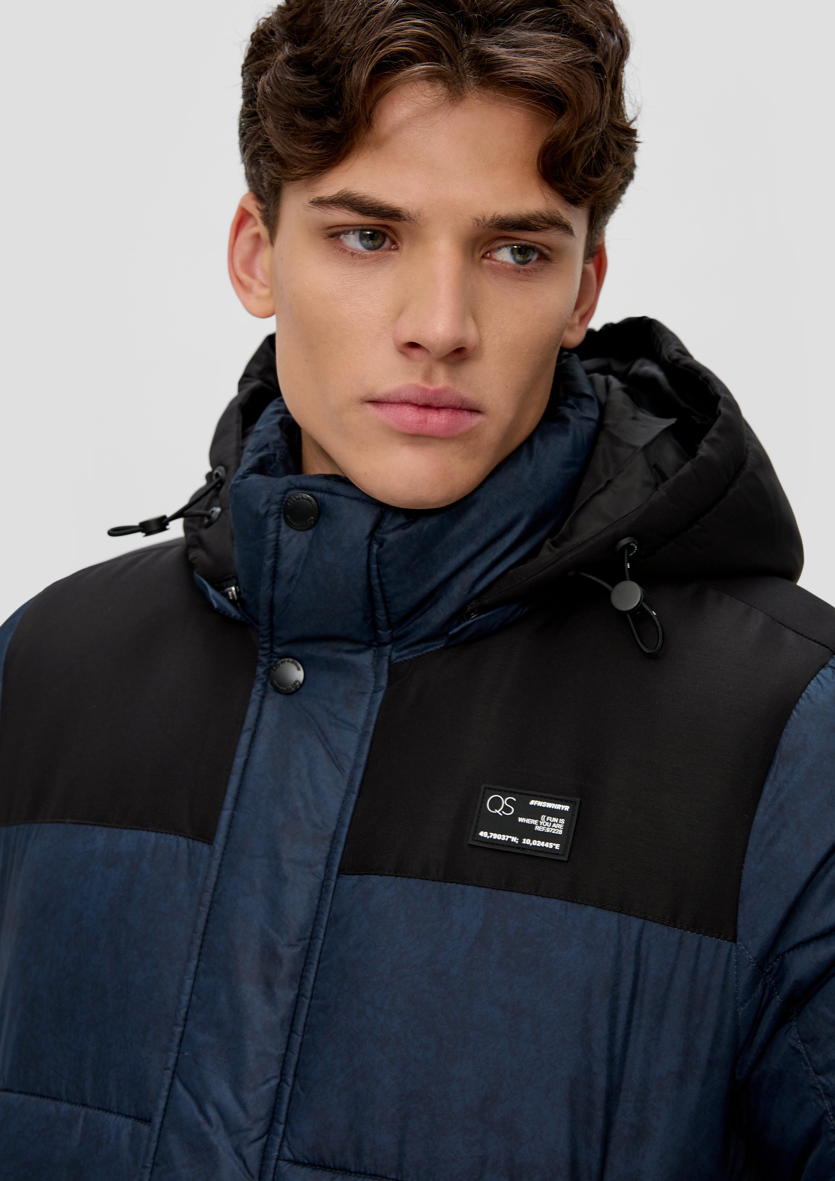 Steppjacke in Colour Blocking-Optik  2133568-58A0