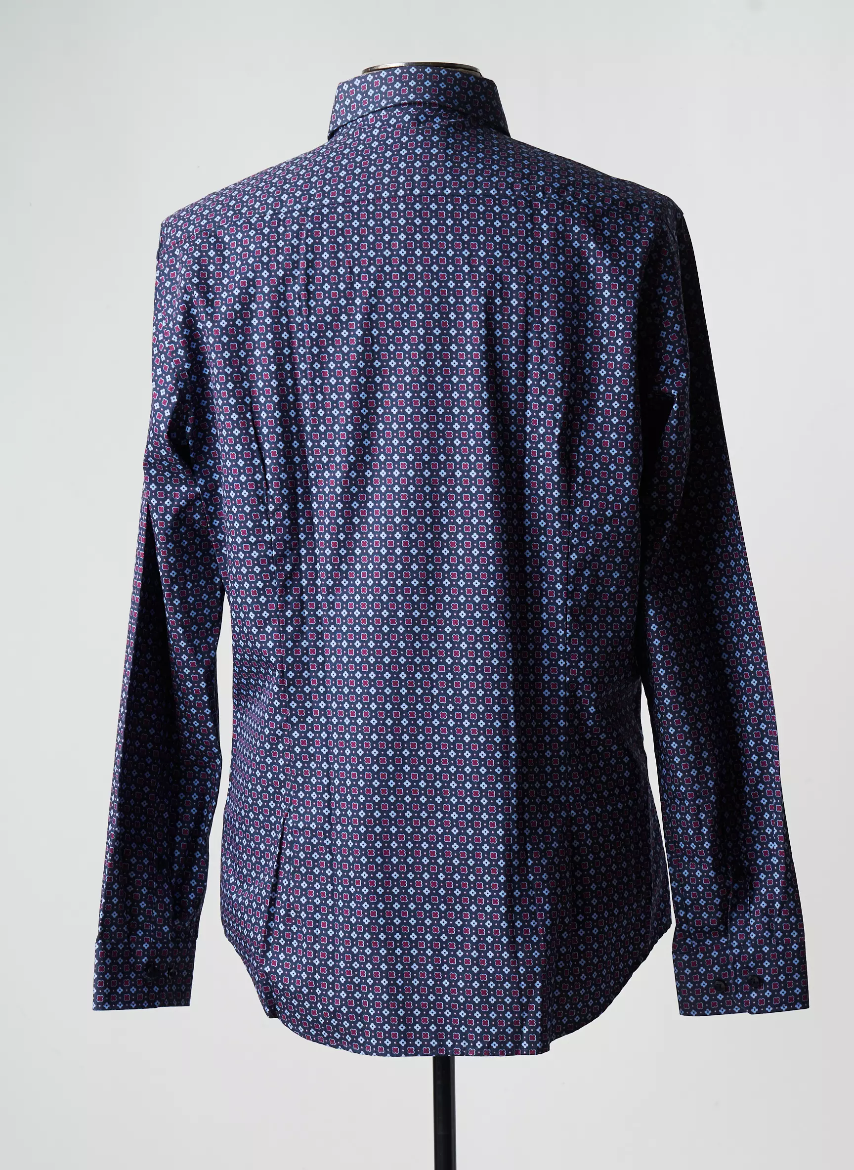 Seiden Sticker Manches Longues Homme couleur bleu