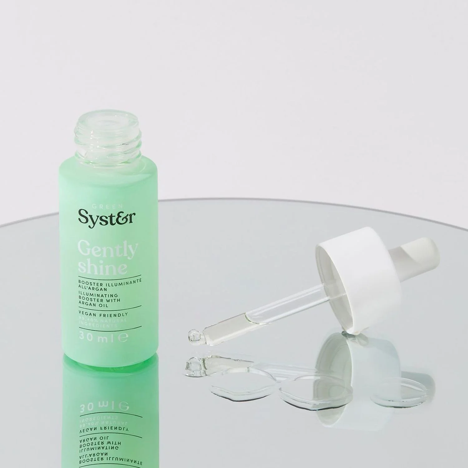 Syster Green Gently Shine - Lysnende ansiktsserum