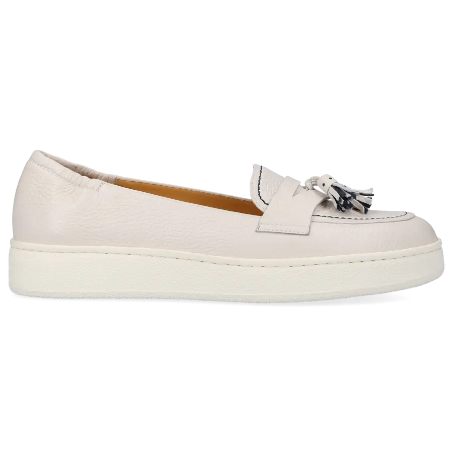 Truman's - Slip Ons 9701 Kalbsleder - weiß