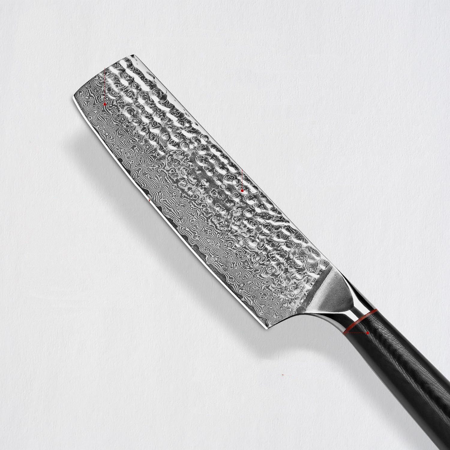Home safety Damastmesser Küchenmesser VG10 Damaskus Stahl Kochmesser Santoku Chef Hackmesser