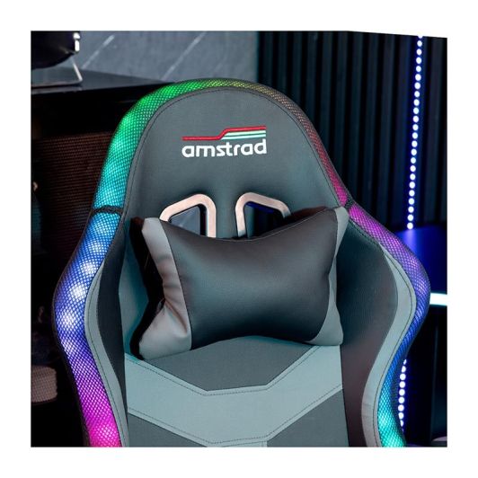 Scaun de gaming AMSTRAD AMS LED PIXEL - iluminare RGB