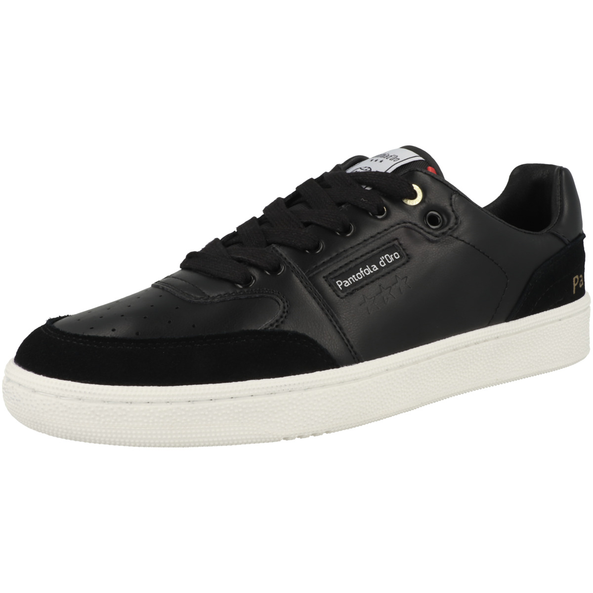 Pantofola d Oro Maracana Uomo Low Sneaker Low schwarz