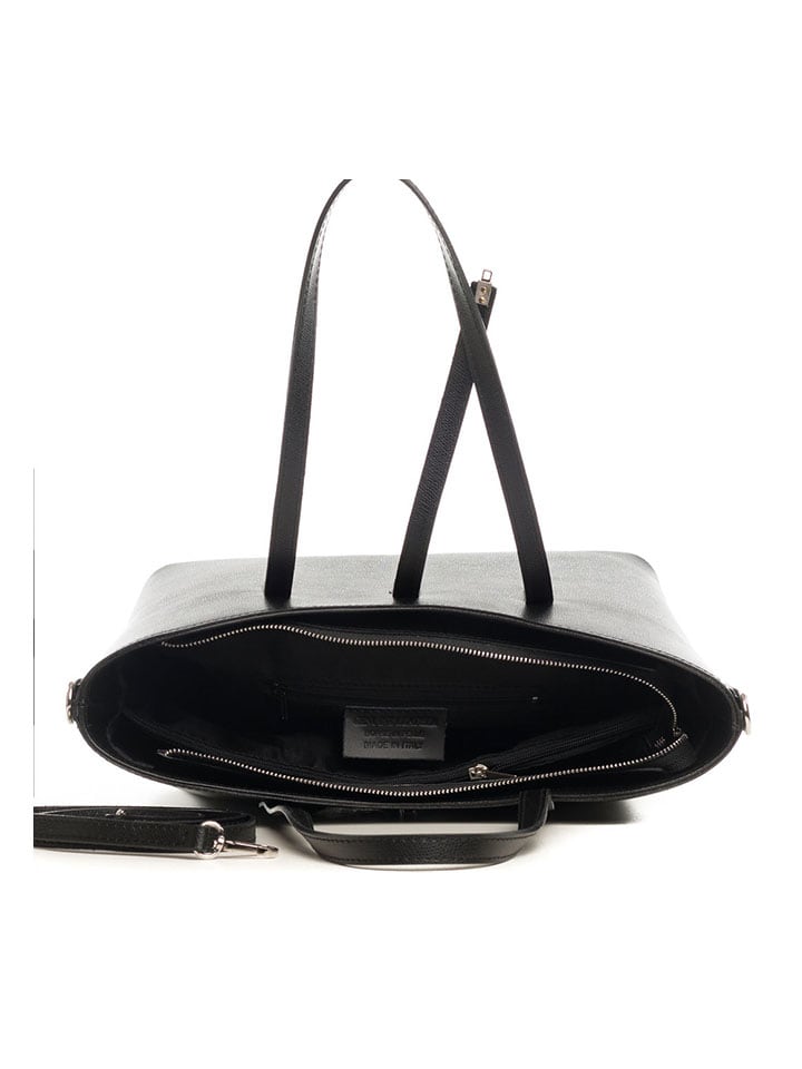 Lucca Baldi Leder-Schultertasche 