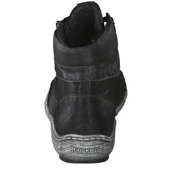 Remonte Ankle Schnürer in schwarz