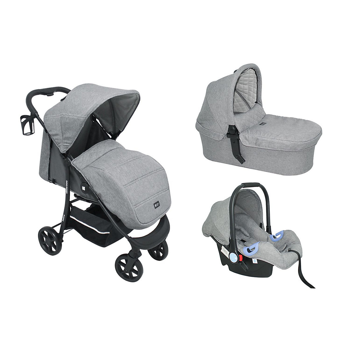 Kombikinderwagen 3 in 1 Selina Kombikinderwagen