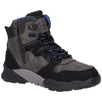 Tom Tailor Schnür Boots in schwarz