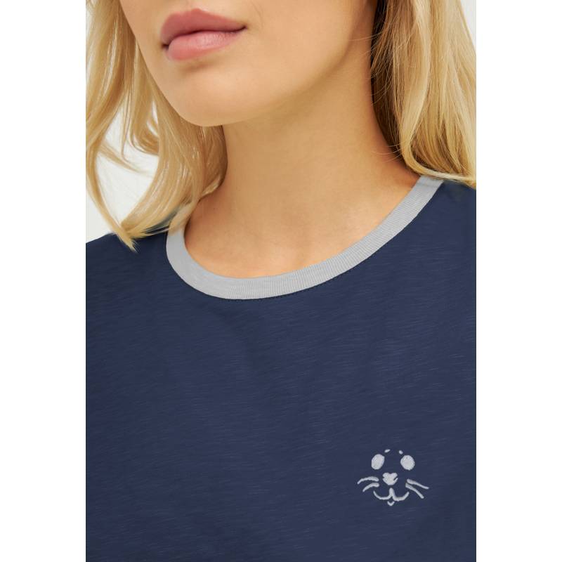 Derbe Robbenschnute Long T-Shirt Damen