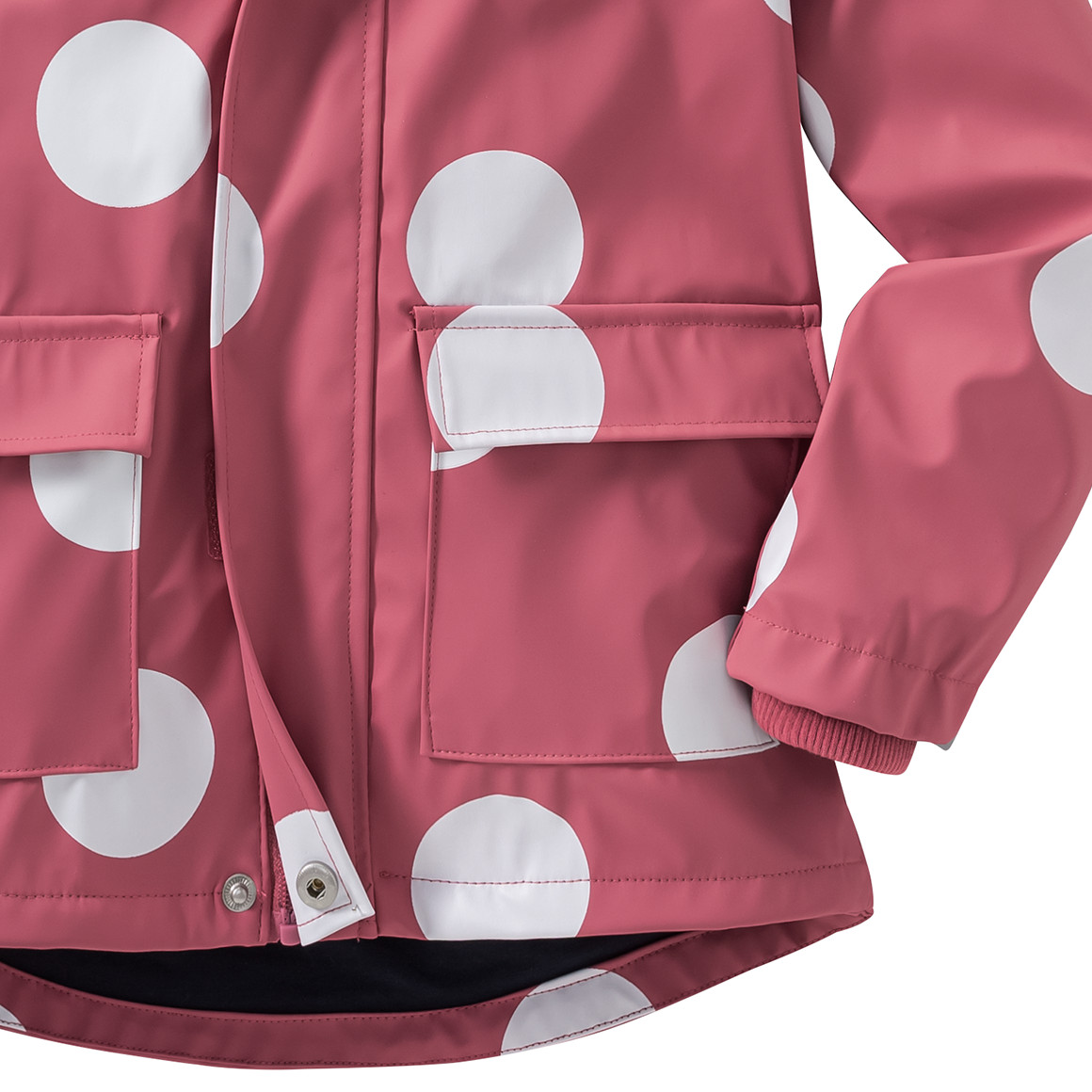 Mädchen Regenjacke mit Beschichtung