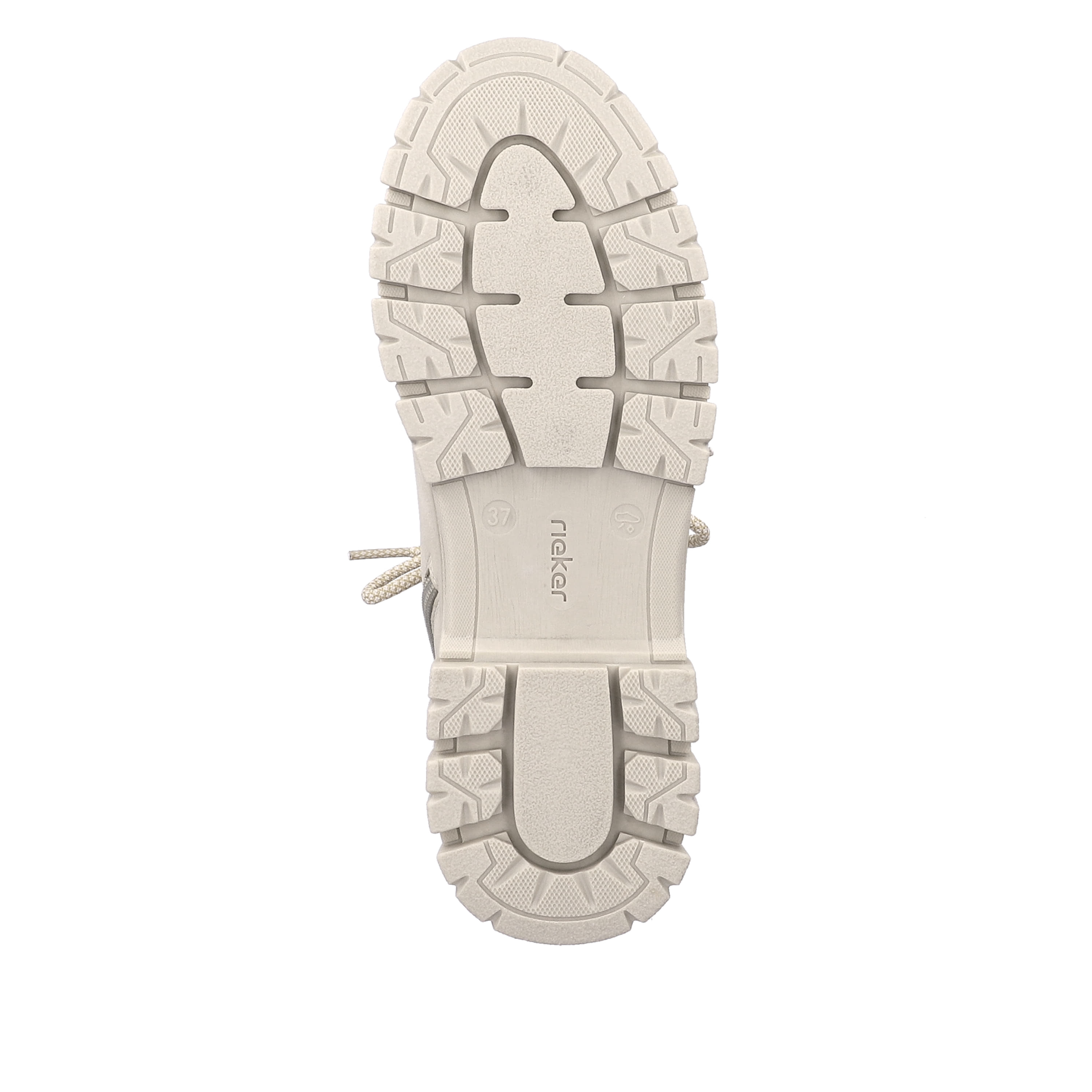 Rieker Damen Schnürstiefel hellbeige
