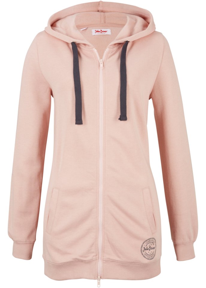 Long-Sweatjacke
