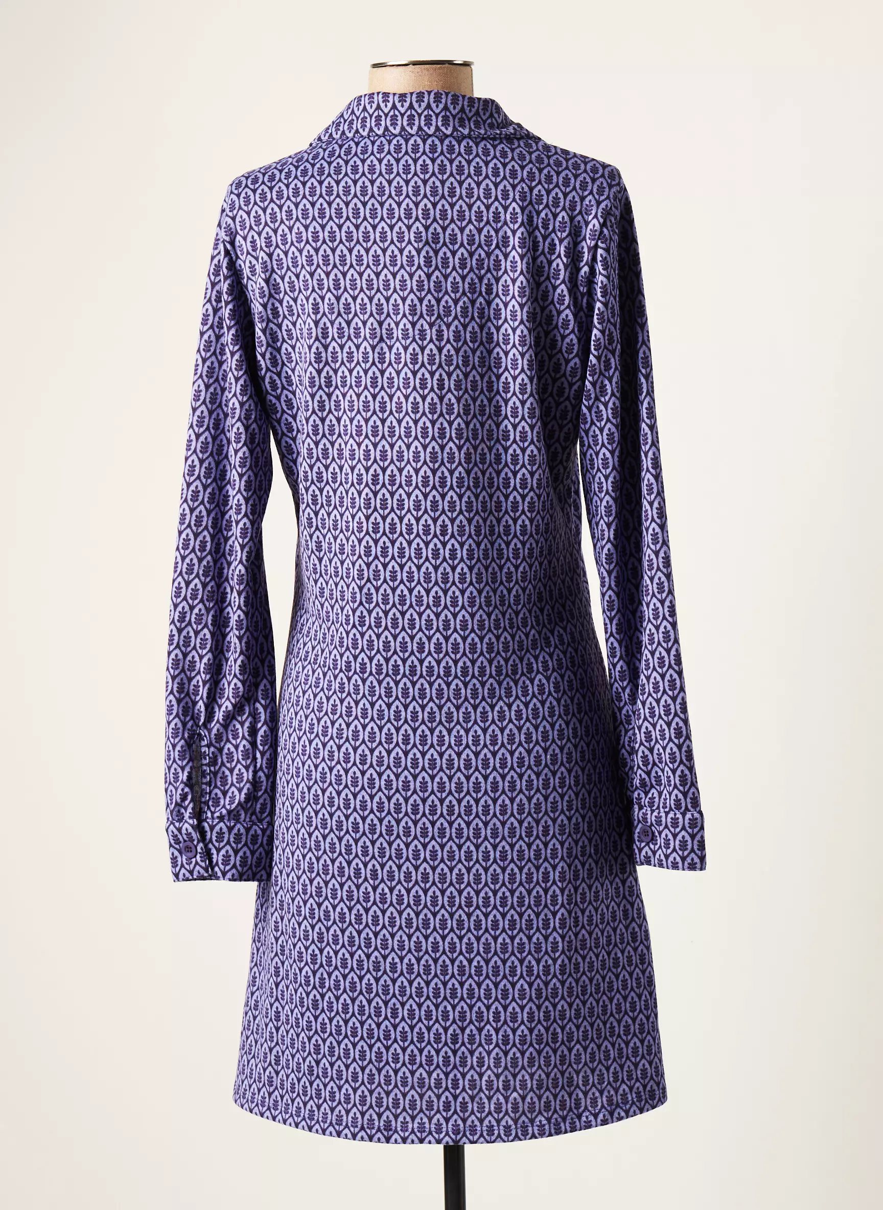 Lingam Robes Mi Longues Femme couleur violet