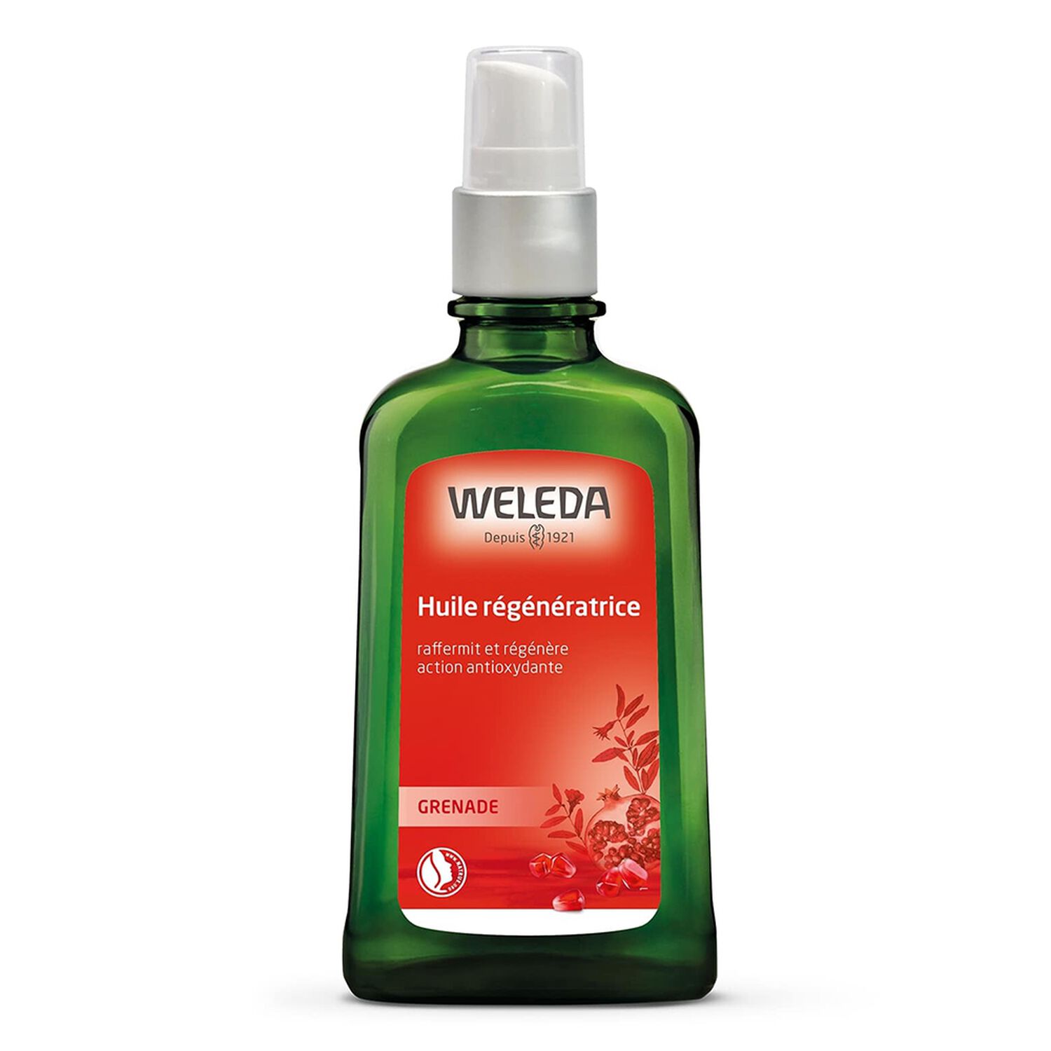 Weleda Grenade Huile Régénératrice - Raffermit, Régénère, Antioxydante - 100 ml