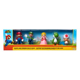 World of Nintendo Super Mario & Friends Figuren 5er-Boxset Exclusive